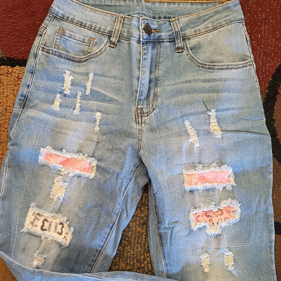 💜 New Patchwork Jeans - Picture 5 of 5